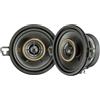 KICKER 51KSC3504 Coaxial Speaker System, 2-Way Design, One (1) Pair, 3.5 (89mm) Polypropylene Woofer/Midrange, 1/2 (13mm) Silk-Dome Tweeters, 50 Watts RMS, 100 Watts Peak