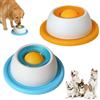 BAISHUWU Lick Bowl per cani, 2PCS Dispenser per leccare la palla, Dog Lick Toy, Giocattoli per cani e gatti per cibo liquido, Ciotola da leccare per cani, Cane Slow Feeder Lick Bowl, per addestramento, alime