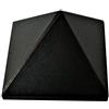 Purpledip Black Tourmaline Pyramid: Good Luck Healing Charm, Divine Spiritual Crystal Stone (11491)