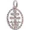 Minoplata Ciondolo a forma di croce di Caravaca, in argento Sterling 925, 22 mm x 17 mm, Mediana, Argento sterling, Nessuna pietra preziosa