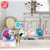Bandai RARE Set Di 6 Oggetti Acrilici Disney Princess Heart To Face Da GIAPPONE