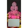 Shree Laxmi MATAJI Acrilico 3D Illusione Lampada 5 Colore Cambia LED Spina Notte