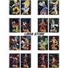 Bandai Super Dragonball Heroes Saga Kuji 2020 Trasparente File Cartella Tutti Set Da