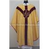 The Church Shoppe Nuovo Vesto Gotico Giallo, Stola E Set Di Messa Chasuble, Casel, CASULLA