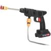 Grebest Rondella elettrica senza fili, kit di idropulitrice a batteria da 24 V con ugello multifunzione, contenitore detergente, spruzzatore d'acqua ad alta pressione per auto, cortile, casa, nero