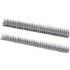 Pullmer Dissuasore piccioni piccioni per balcone, plastica, 52 x 4,2 cm, altezza 3,5 cm (3 pezzi da 1,52 m, grigio)