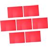 Hemobllo Pvc Gelatina per Illuminazione Rosso, 7 Fogli in Pvc Traslucido | Palchi e Feste, Pannelli Portatili, Formato Film per Video e Uso Didattico