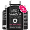 SuperSelf Collagene Marino con Acido Ialuronico 2400mg - Integratore Idrolizzato Vitamina C - 120 Capsule - Compresse di Collagene Puro di Tipo 1 per Pelle, Capelli, Ossa
