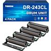 Palmtree Compatibile Tamburo DR-243CL DR243CL DR243 Tamburo Compatibile per Brother DCP-L3510CDW DCP-L3517CDW DCPL3550CDW MFC-L3710CW MFC-L3730CDN MFC-L3750CDW MFC-L3770CDW HL-L3210CW (4-Pack)