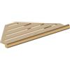 hansgrohe AddStoris S mensola doccia, 41761140, AddStoris S bronzo spazzolato [Accessori Bagno > Mensole Doccia]