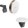 hansgrohe Exafill copertura per set scarico e troppopieno con funzione di riempimento, 58119140, Exafill bronzo spazzolato/bianco [Vasche da Bagno > Ricambi per Vasche da Bagno]