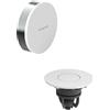 hansgrohe Flexaplus copertura per set scarico e troppopieno, 58187000, Flexaplus cromo/bianco [Vasche da Bagno > Ricambi per Vasche da Bagno]