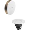 hansgrohe Flexaplus copertura per set scarico e troppopieno, 58187140, Flexaplus bronzo spazzolato/bianco [Vasche da Bagno > Ricambi per Vasche da Bagno]