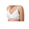 Sièlei Reggiseno Classico 93 Senza Ferretto 100% Cotone (6 2XL IT Donna, Bianco)