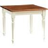 Biscottini tavolo quadrato legno massello 90x90 cm | Tavolo da cucina e sala da pranzo | Tavolo legno esterno e interno