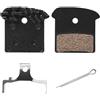 Generico Pastiglie Freno a Disco in Ceramica con Alette di Raffreddamento Ice Tech, Adatte for Freni Idraulici da Strada MTB XT SLX Deore,Componenti(A for J02A)
