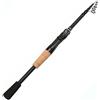 Zpengtai Canna da Pesca Canna da Pesca Baitcasting 1,5-2,4 m, telescopica, 8-25 g, Viaggio, in Carbonio, for Spinning, Professionale, Leggera, Esca for trote(Spinnig Rod,1.8m)
