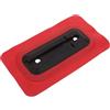 HEANUJJ Adattatore per Pinne Paddleboard in PVC Resistente alla Corrosione Marina Supporto per Pinne Gonfiabili, Compatibile per Uso su Paddle Board Gonfiabile e Tavole da Surf Rosso