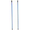 TWISAXC Allenamento di Golf con bastoni Bianchi per l'allineamento del Golf, bastoni da Pratica, allineamento Migliore, Questi per Un Allenamento Migliore, Blu, 1243x25mm
