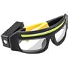 Générique Safety Glasses - Protective Eyewear for Type-C Light and Anti-Fog, Adjustable Fit with Lightweight Design, Cycling Glasses for Motorcycle, Outdoor Adventures, Women, Men, Sport, Welding, Riding