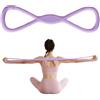 Generisch Fasce per fitness, 46 x 11,5 cm, 8 fasce di resistenza, per allenare le braccia, portatile, per stretching, in silicone, per yoga, pilates, allenamento a casa, palestra, 1 pezzo