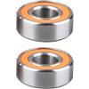 NINMORTH Per Cuscinetti Mulinello Da Pesca In Acciaio Inox 13x7x4mm 2PCS Sfera Ceramica Baitcasting Reel Parti di Riparazione Resistente