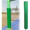 Generic Canestro da basket con imbottitura - Copertura a colonna avvolgente per tubo di supporto per campo, garage, cantina, protezione durevole per sicurezza e prestazioni