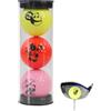 Wectirc Palline da golf colorate, divertenti palline da golf, palline da golf portatili, golfisti creativi, da golf per tutti i golfisti, uomini e donne, giochi in giardino