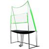 Generic Attrezzatura da allenamento per pallavolo, sistema di rete per pratica, 3,4 x 2,4 m, portatile, con altezza regolabile e ritorno palla per colpire, servire, passare