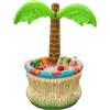 Bsbkoj Rinfrescante per bevande estive, secchio per ghiaccio gonfiabile, a forma di palma, rinfrescante per bevande galleggianti, per donne, uomini, spiaggia, estate, lago, compleanno, barbecue
