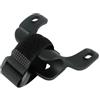 Lapiglo Set di staffe portatili per pompa da bicicletta, in nylon, con bulloni e cinghia di montaggio, colore nero