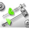 ReachMall Strumento per movimento centrale, installazione e smontaggio 2 in 1 per DUB T47, acciaio inossidabile e lega di alluminio, 16T/12T