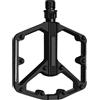 Vestamore 1 pedale per mountain bike, 13,5 x 11,4 x 6,1 cm, in lega di alluminio antiscivolo, con doppi cuscinetti DU e strisce riflettenti, misura universale per bici da strada e mountain bike