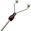 Generic Bobina per legare mosche, supporto per filo regolabile, design con tensione liscia per pesca a mosca, strumento portatile con struttura leggera per la pesca alla trota a coda lunga, porta bobina per