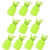 EXQIOUR 10 pezzi portatili calamari Jig Hook Protector Pesca Jigs Lure Covers Fishing Hook Cofani Caps Accessori Squid Jig Custodie Protettive Coperture
