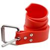 BEAZOOM Cintura per pesi per apnea e pesca subacquea in silicone con fibbia a sgancio rapido per prestazioni subacquee stabili (130 cm, blu)