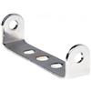 Vootnifig Adattatore in metallo U-Type per installazione di portabici, componente mozzo per bicicletta argento per mountain bike, 7 x 1,6 x 1,5 cm