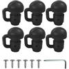 Generic Tappi per rete per trampolino, coperture di ricambio per pali del trampolino, per esterni, giardino, cortile, patio, casa, palestra, giochi e campeggio