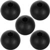 ABOOFAN Pulley Cable Ball Stopper 5 in Nailon Nero per Home Gym, Accessorio Versatile per Routine Fitness e Allenamento con Cavi