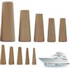 Generic Tappi per barche, kit di 10 tappi conici per barche, tappi di scarico | parti di ricambio per meccanici, pesca, yacht offshore