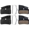Generico Pastiglie Freno a Disco in Metallo-Ceramica a 4 pistoncini, Adatte alla Serie MTB N03A N04C D02S D03S SLX XT,Componenti