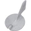 Akozon Anodo della Linguetta di Rivestimento Fuoribordo Sostituzione in Lega di Alluminio per Motore Fuoribordo F70 F75 F80 F90 F100 Compatibile con Modelli T50 T60 2001 e Successivi