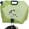 Generic Borsa portadocumenti per l'acqua portatile, contenitore 'acqua pieghevole, borsa portatore d'acqua con capacità 8L, attività all'aperto deve avere per camper, caccia, zaino, picnic, barbecue