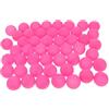 GALPADA 50 Pezzi Palline da Ping Pong in Plastica Pp Opaca 40mm Resistenti All'usura per Decorazioni Natalizie e Giochi di Carnevale Divertenti e Rimbalzanti