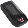 Kivivaka Stazionario per tachimetro per bicicletta, visualizzazione velocità, tempo, calorie, chilometraggio, esercizio per console computer con jack audio da 3,5 mm, nero
