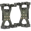 LZAQHMT 2 Pezzi Portacartucce Tattico Per Fucile Calibro 12-8 Cartucce Con Angolazione Regolabile Con Adattatore Per Cintura Ideale Per Tiro A Segno E Caccia(OD)