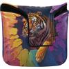 aidingzhi Animal Tigers Breaking Through The Wall Golf Putter Cover Mallet con chiusura magnetica Golf Putter Copritesta per la maggior parte delle marche di pelle PU impermeabile