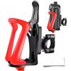 Generisch Portaborraccia per bicicletta, portabottiglie per bicicletta, portabottiglie regolabile, per adulti, strada, montagna, sedia a rotelle, passeggino, scooter, moto