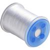Zenllihome Filo di nylon fluorescente 70D, bobina da 100 m, per fai da te, ami da pesca a mosca, esche per realizzare esche attraenti brillanti, bobina standard (arancione fluorescente)