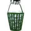 Generic Cestino da golf, contenitore resistente per tutte le stagioni, contenitore per 50 palline da golf, per golfisti, papà, uomini, campo guida, casa, ufficio, club, balcone, garage